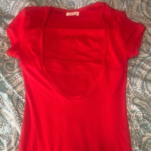 Red summer dress.. you can wear this dress going out with friends